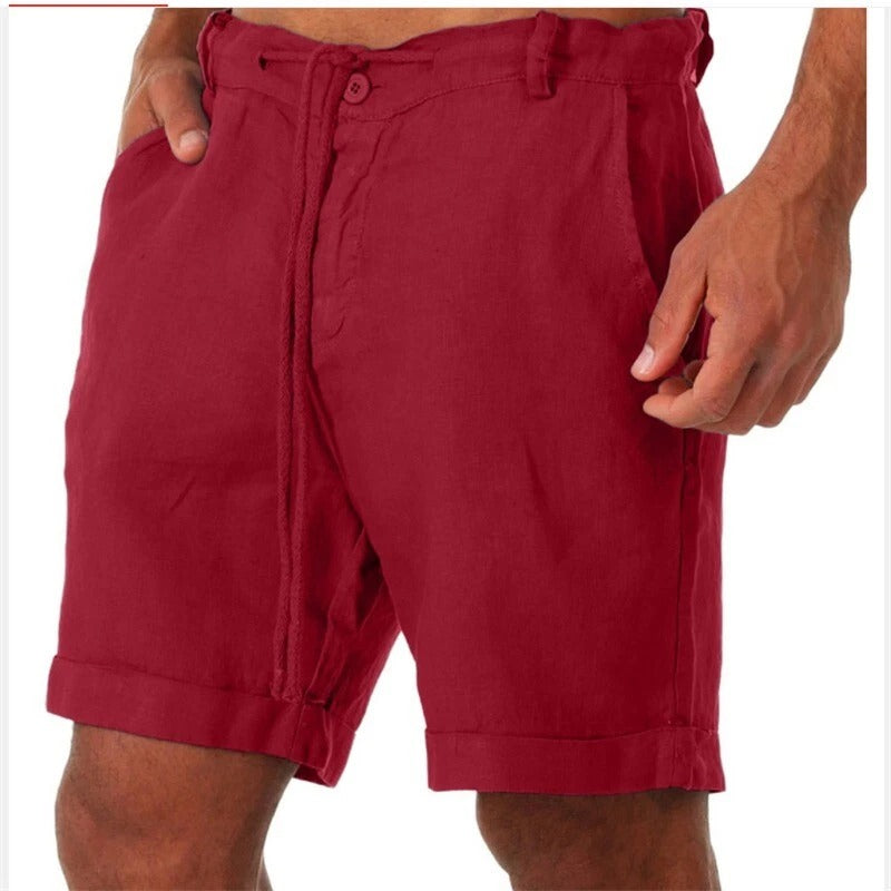 Iven herre shorts – Afslappet let shorts til sommer, strand og by