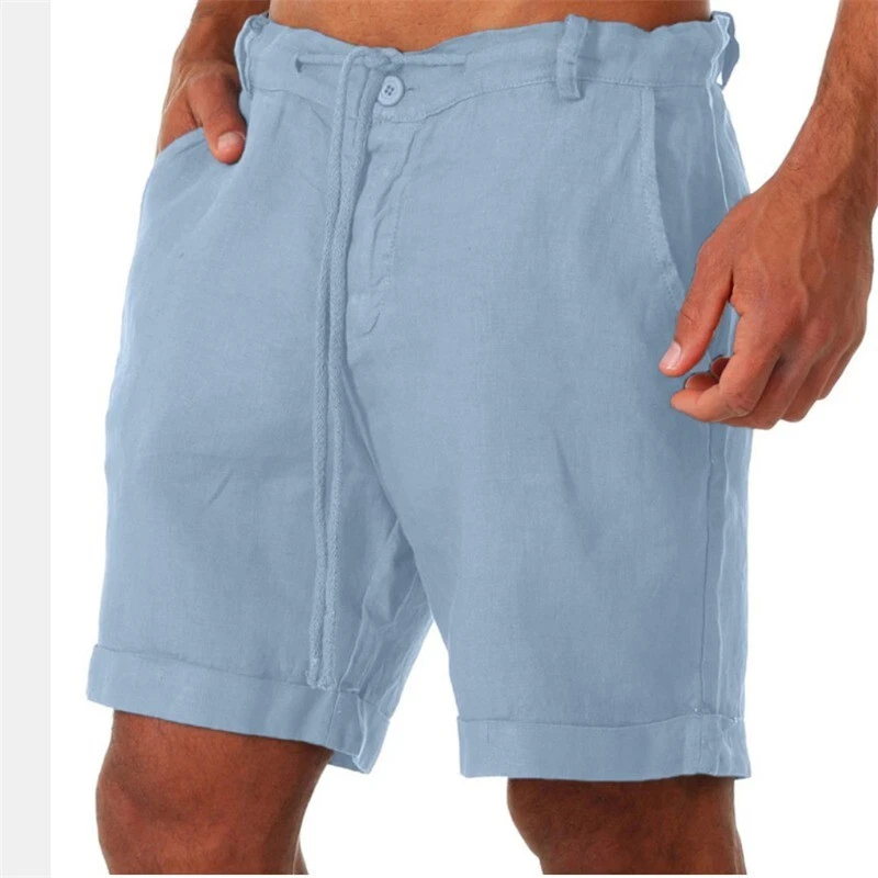 Iven herre shorts – Afslappet let shorts til sommer, strand og by