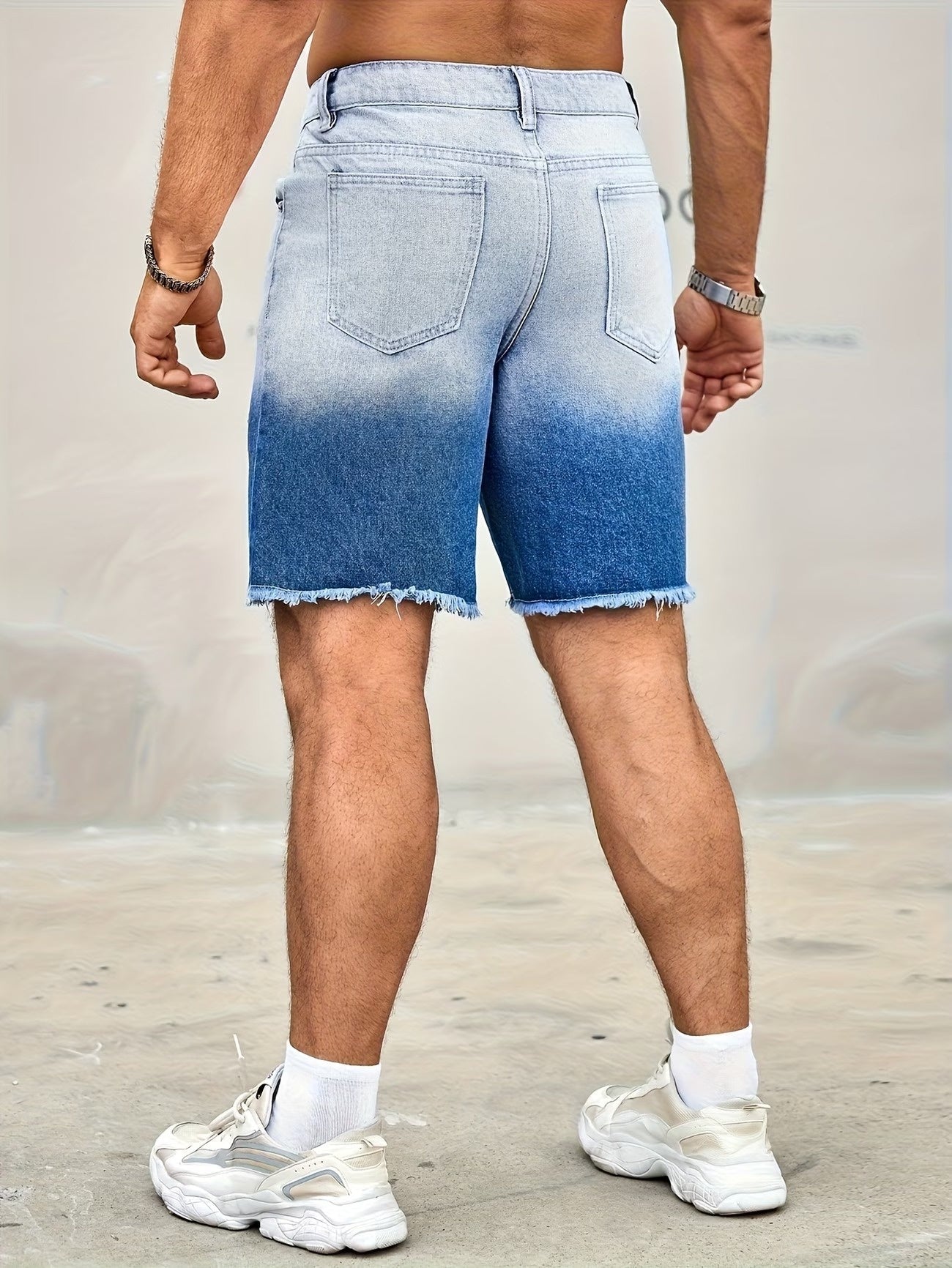 Calções Bicolores para Homem