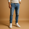 Slim-fit jeans i stretchdenim til herrer | Milan