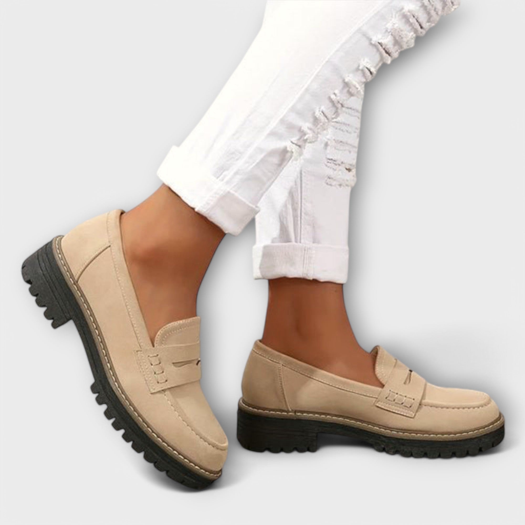 Loafers til Kvinder | Komfortable Slip-On Sko med Kraftig Sål