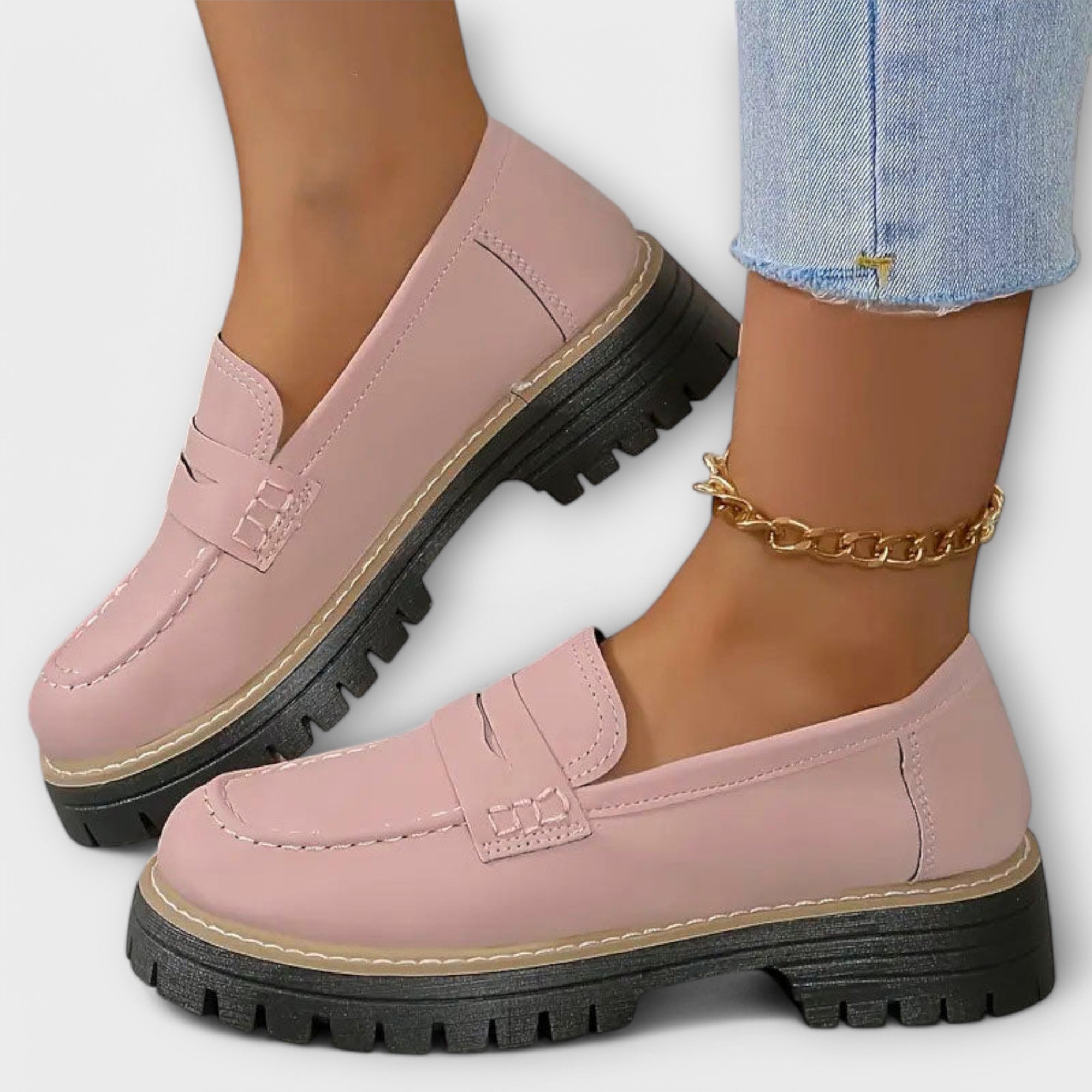 Loafers til Kvinder | Komfortable Slip-On Sko med Kraftig Sål