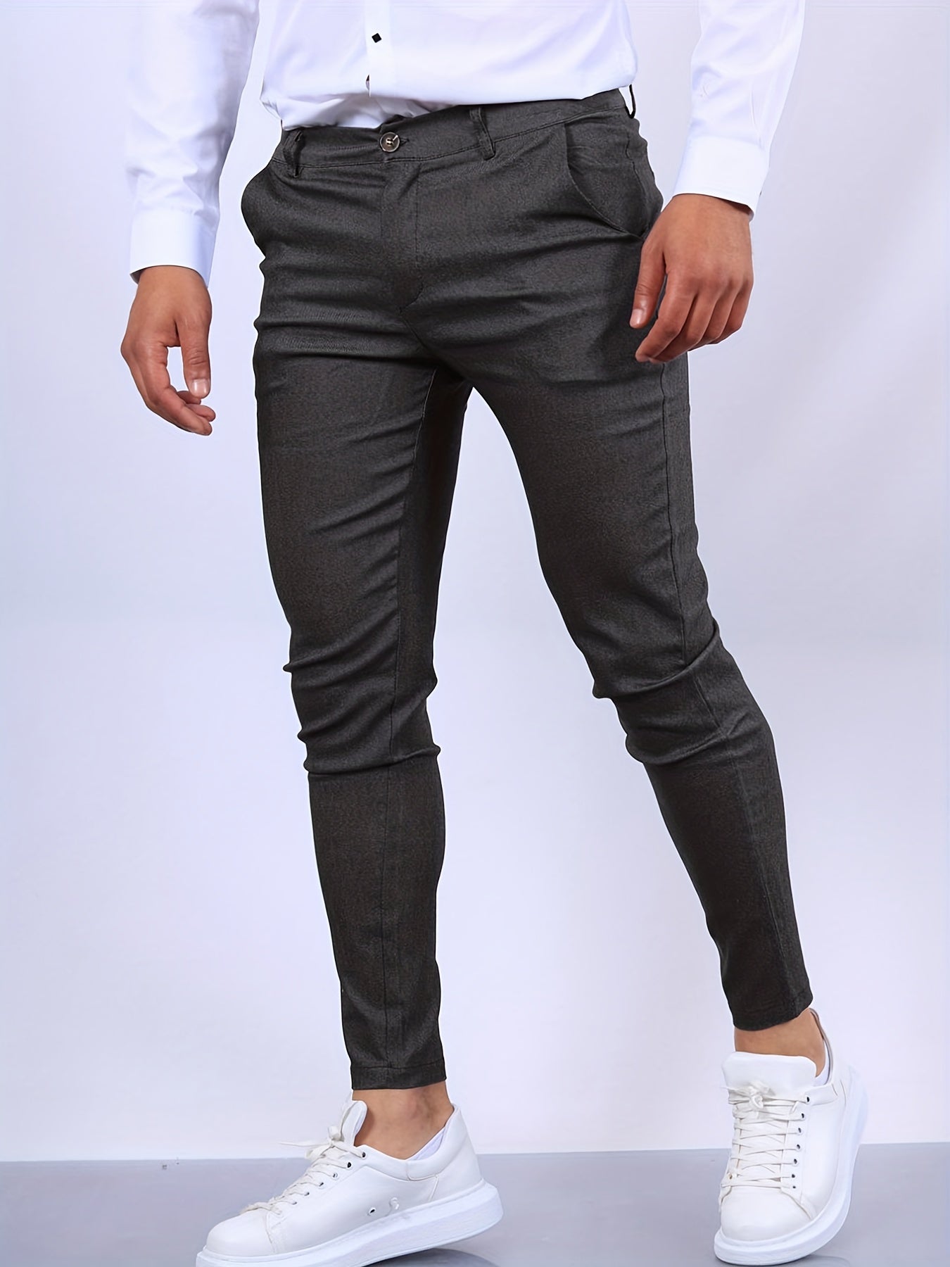 Bellivaro | Herre Slim-Fit Chino Bukser | Moderne og Elegant Design til Hverdagsbrug