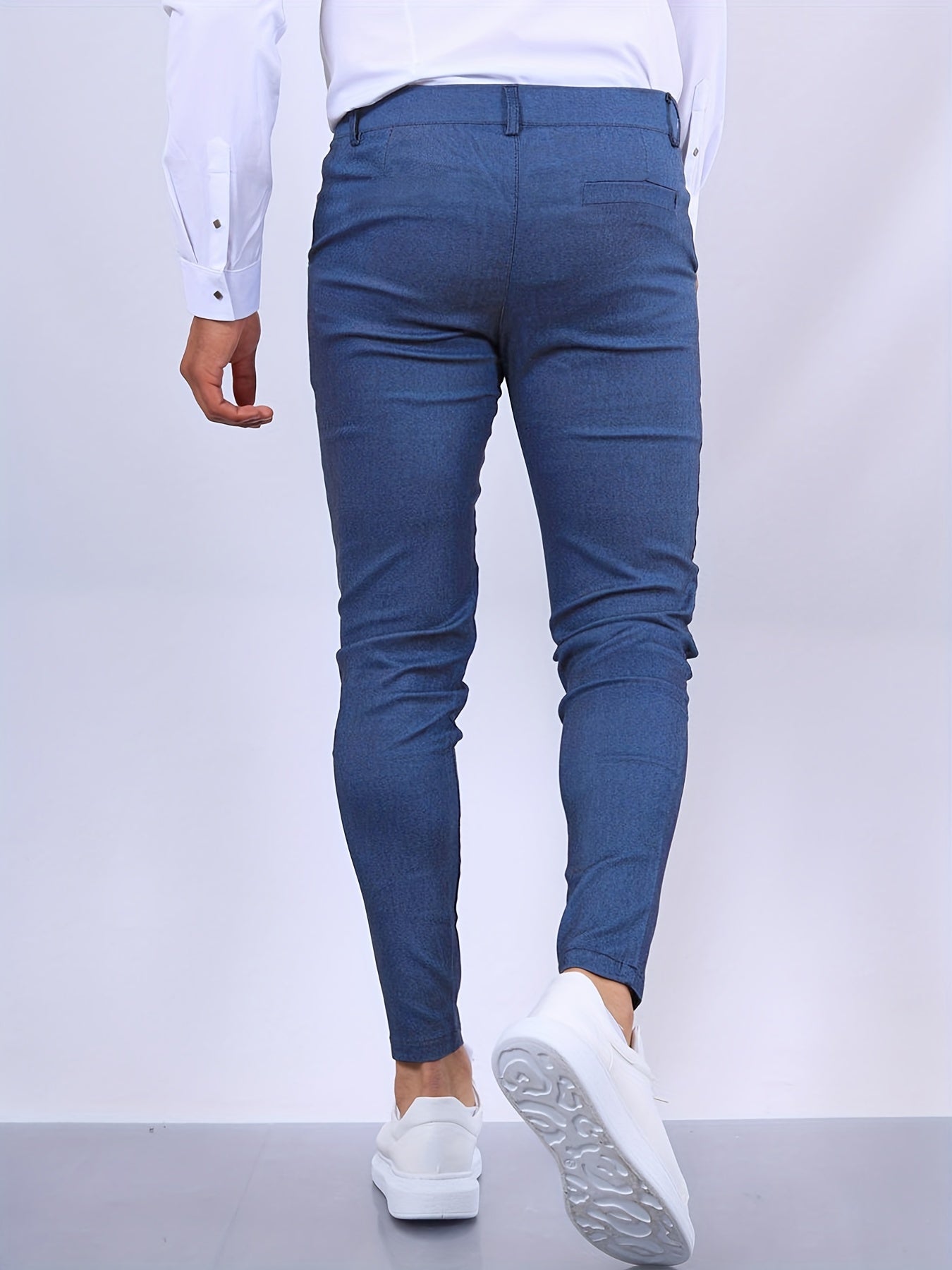 Bellivaro | Herre Slim-Fit Chino Bukser | Moderne og Elegant Design til Hverdagsbrug