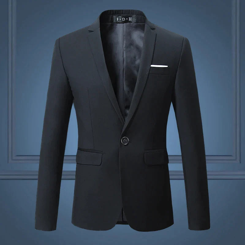 Bellivaro | Klassisk Herre Blazer | Elegant Slim-Fit Habitjakke