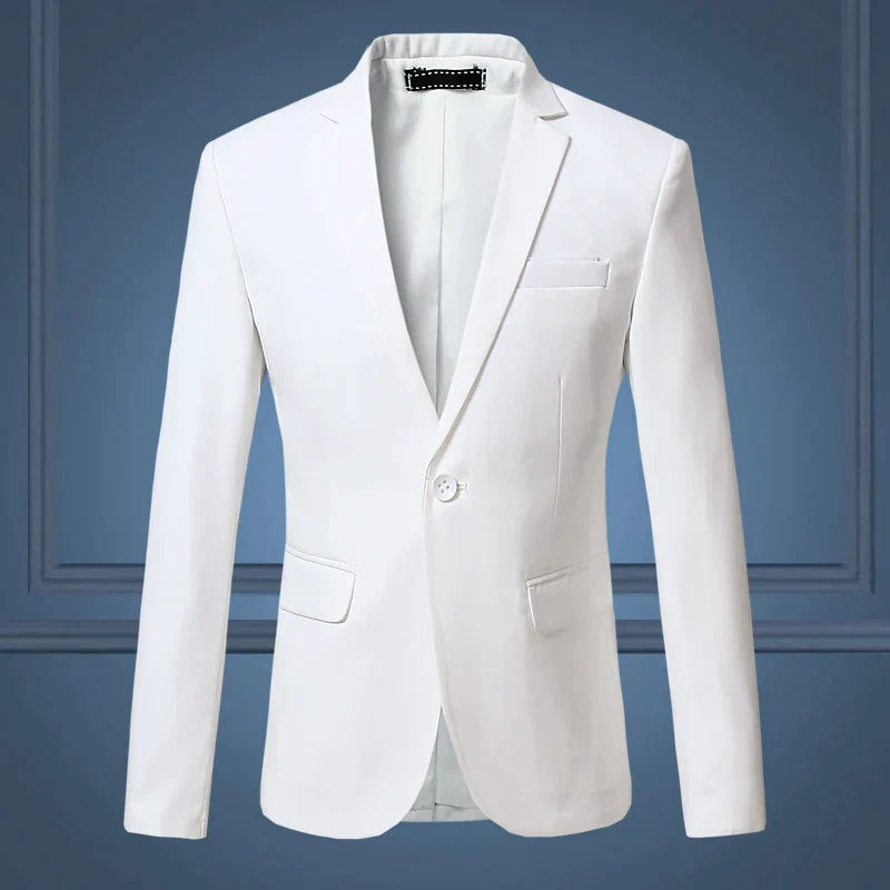 Bellivaro | Klassisk Herre Blazer | Elegant Slim-Fit Habitjakke