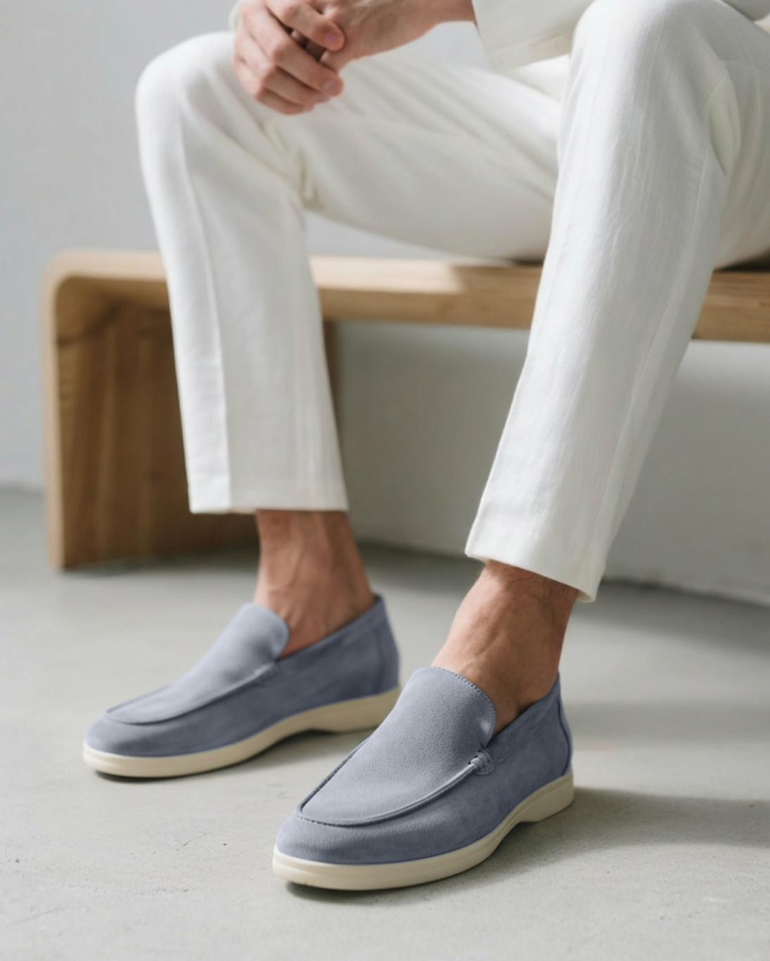 Penny Loafers til Herre i Læder – Klassiske Slip-On Sko