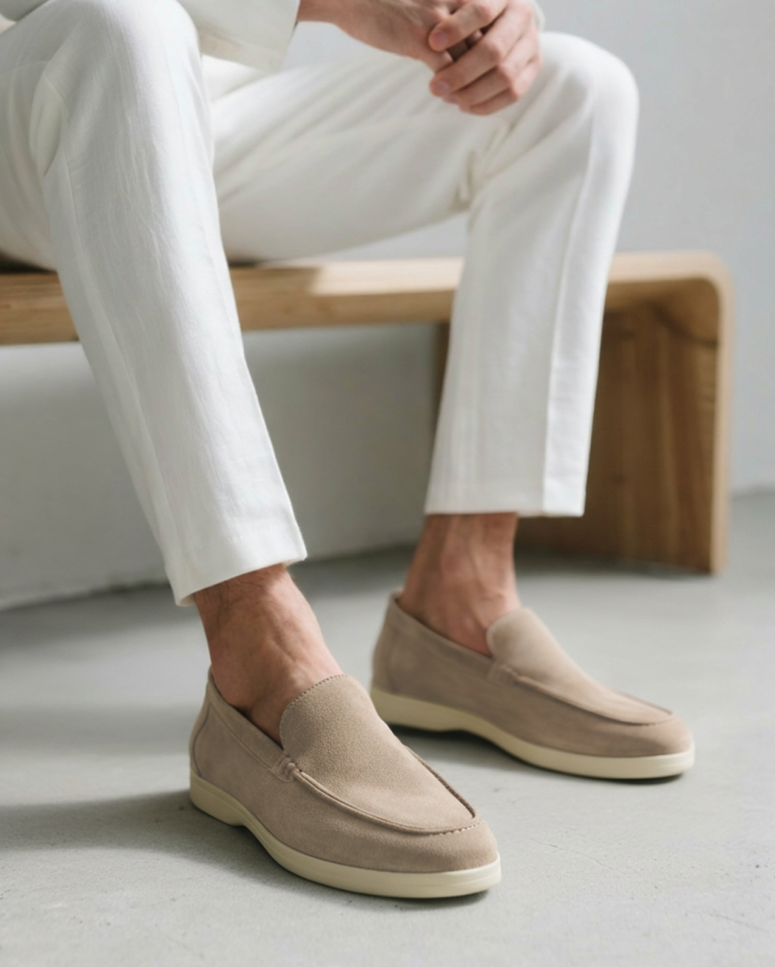Penny Loafers til Herre i Læder – Klassiske Slip-On Sko