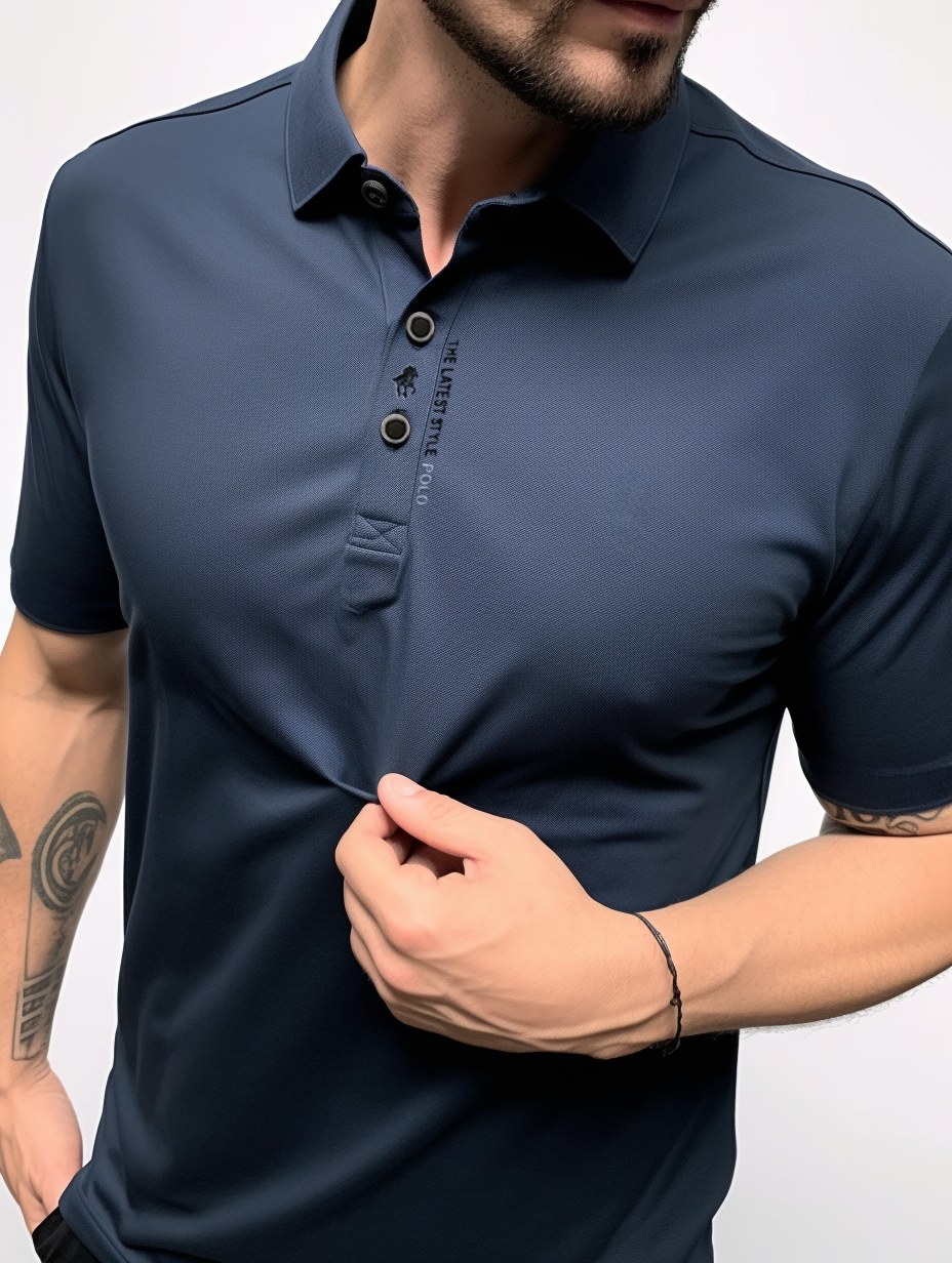 Polo infroissable pour hommes