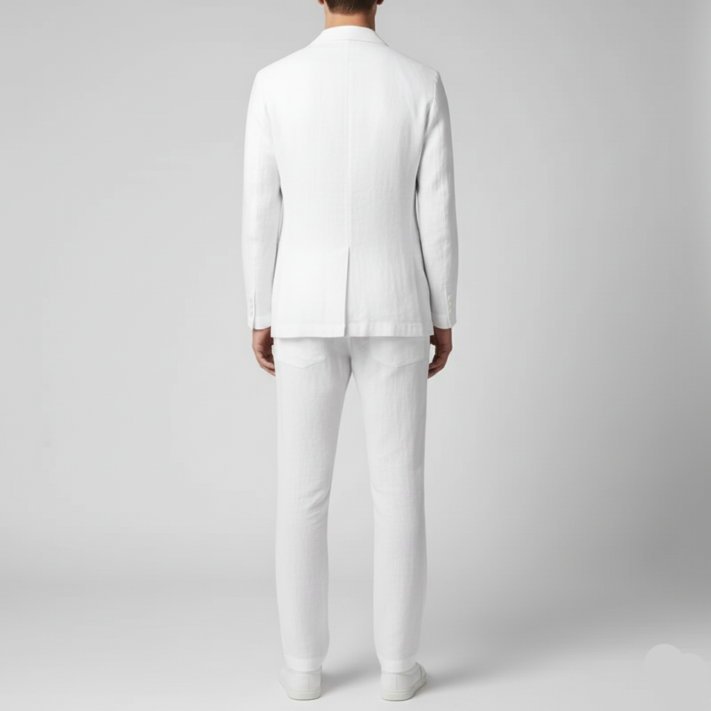 Bellivaro men's lens set with blazer and trousers